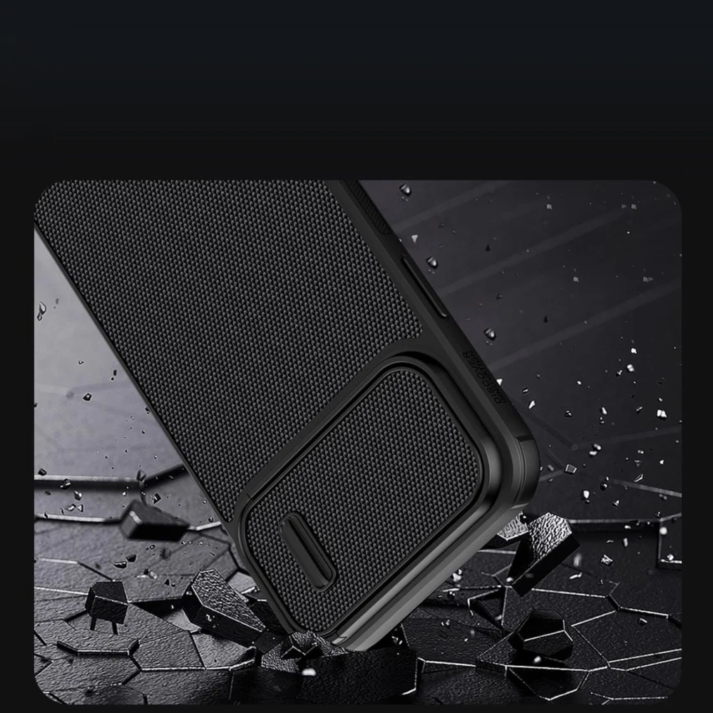 Nillkin Textured S Case for iPhone 14, armored cover with camera cover, greeneng