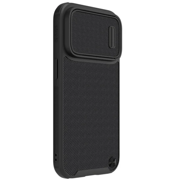 Nillkin Textured S Case iPhone 14 Pro armored cover with camera cover, blackeng