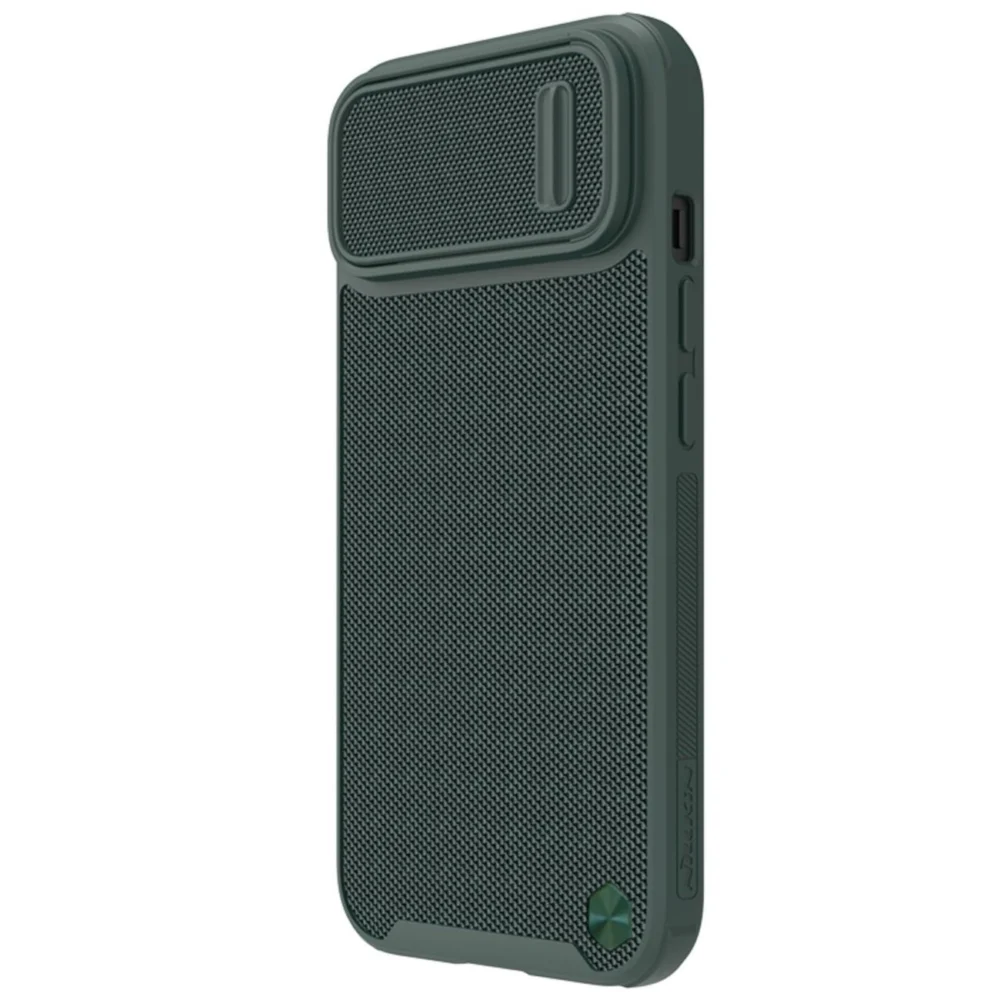 Nillkin Textured S Case iPhone 14 Plus armored cover with camera cover greeneng