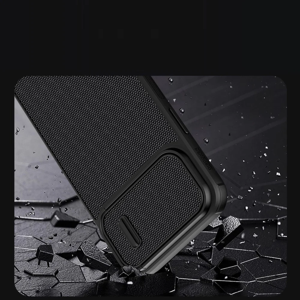 Nillkin Textured S Case iPhone 14 Plus armored cover with camera cover greeneng