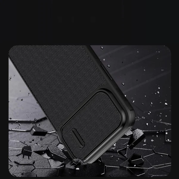 Nillkin Textured S Case iPhone 14 Plus armored cover with camera cover greeneng