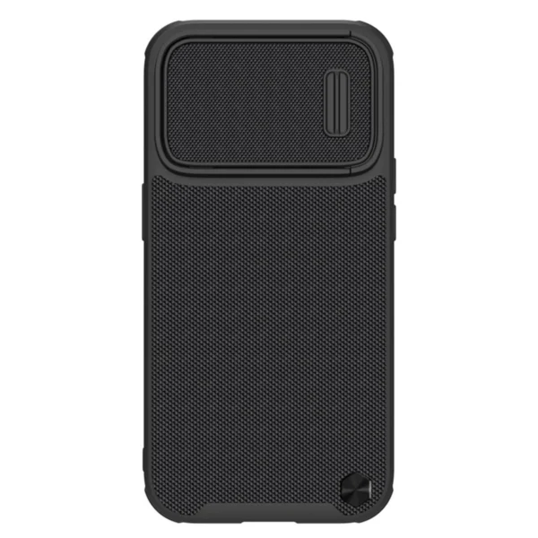 Nillkin Textured S Case iPhone 14 Pro Max case with camera cover blackeng
