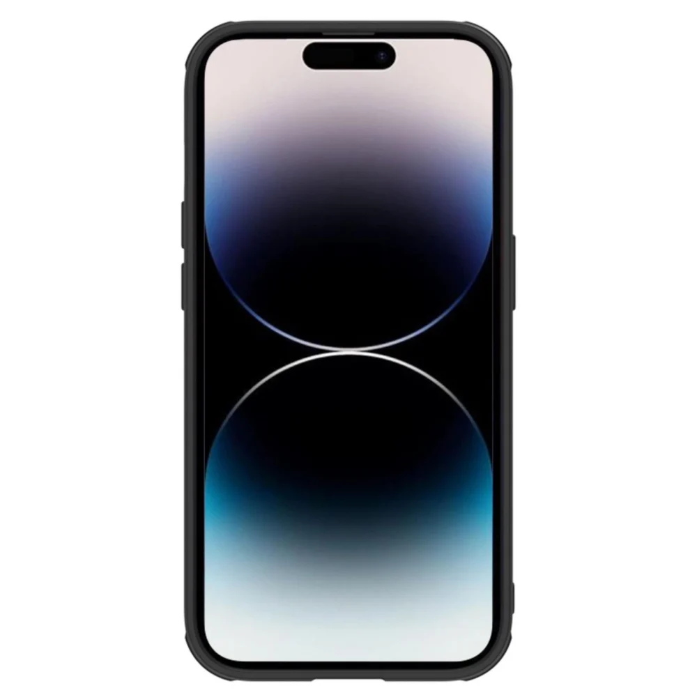 Nillkin Textured S Case iPhone 14 Pro Max case with camera cover blackeng