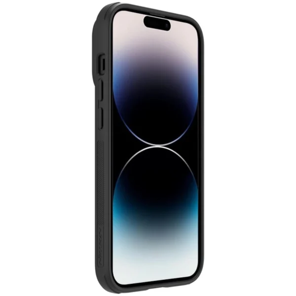 Nillkin Textured S Case iPhone 14 Pro Max case with camera cover blackeng