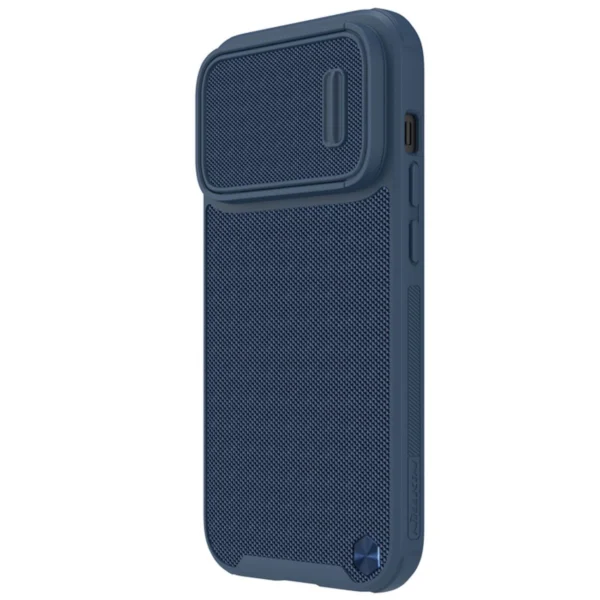 Nillkin Textured S Case iPhone 14 Pro Max armored cover with camera cover blueeng