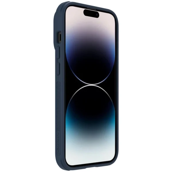 Nillkin Textured S Case iPhone 14 Pro Max armored cover with camera cover blueeng