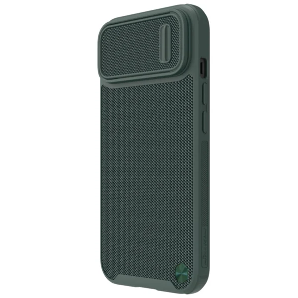 Nillkin Textured S Case iPhone 14 Pro Max armored cover with camera cover dark greeneng
