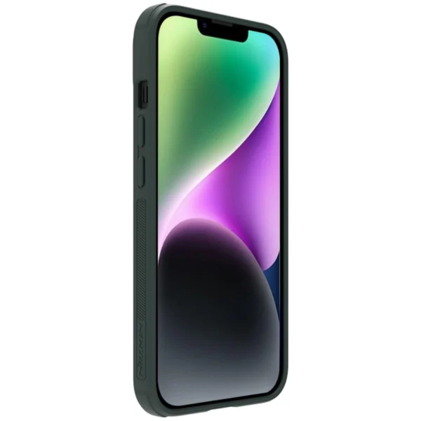 Nillkin Textured S Case iPhone 14 Pro Max armored cover with camera cover dark greeneng