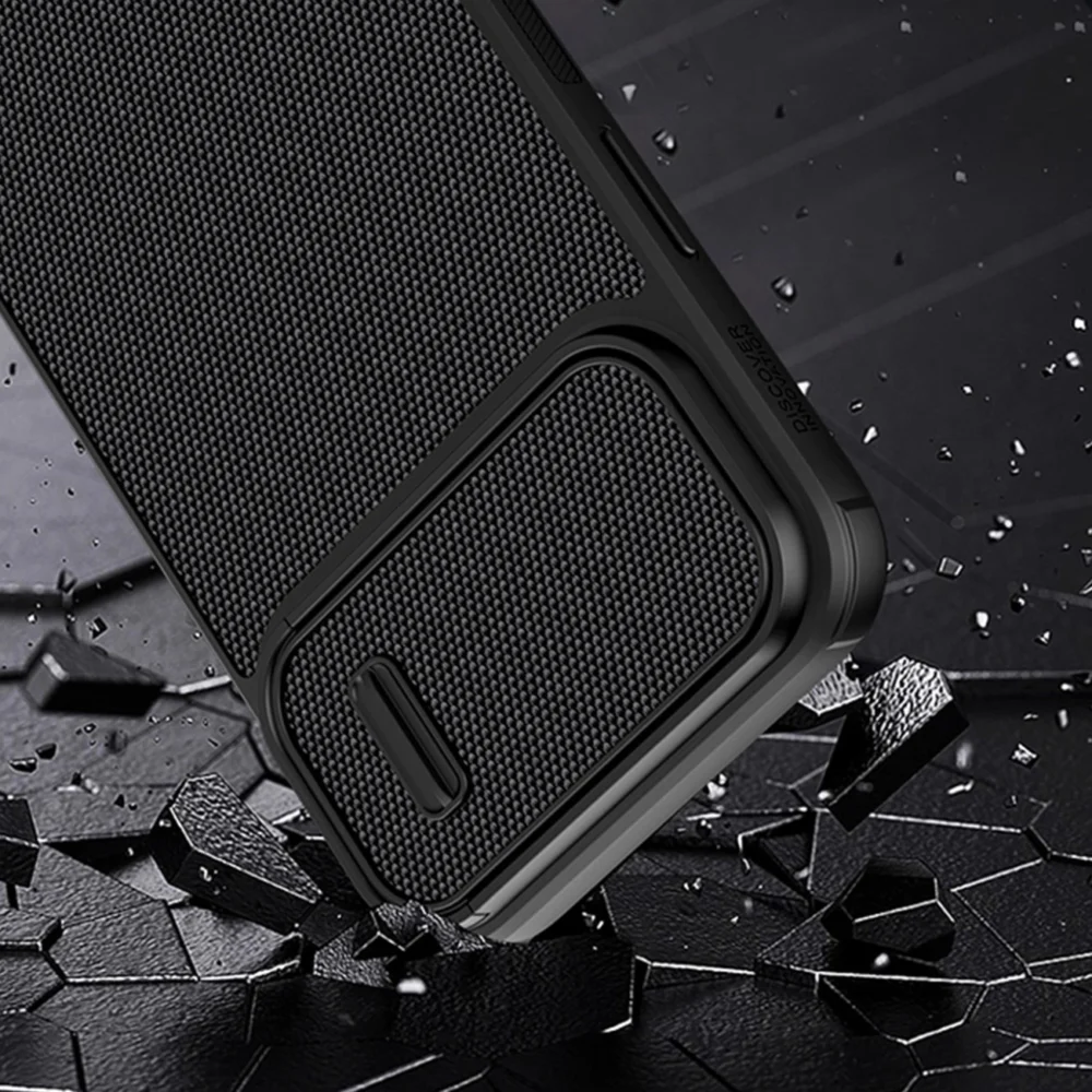 Nillkin Textured S Case iPhone 14 Pro Max armored cover with camera cover dark greeneng