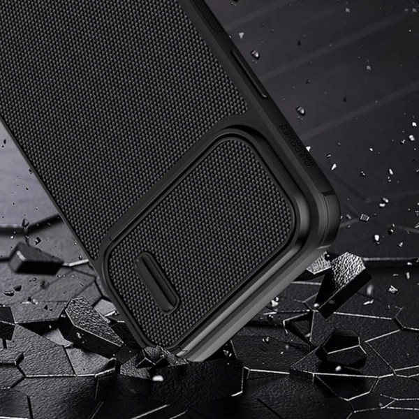 Nillkin Textured S Case iPhone 14 Pro Max armored cover with camera cover dark greeneng