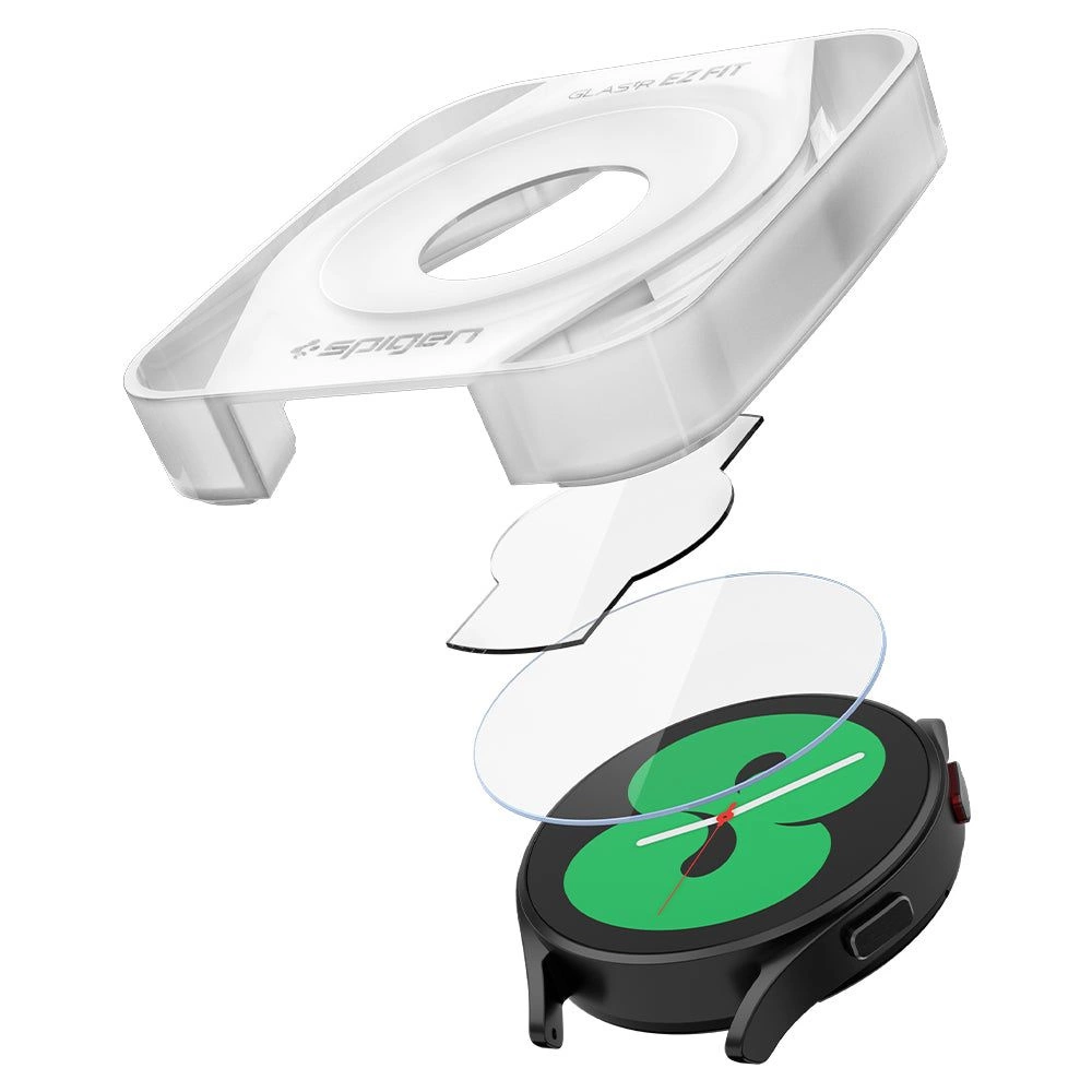 Spigen Glas.tR EZ Fit tempered glass for Samsung Galaxy Watch 4 / 5 (40 mm) - 2 pcs.eng