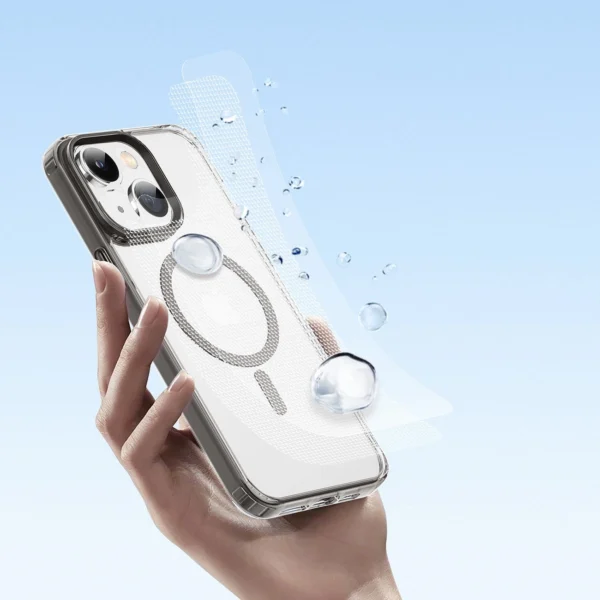 Dux Ducis Clin2 case for iPhone 14 Plus magnetic cover MagSafe grayeng