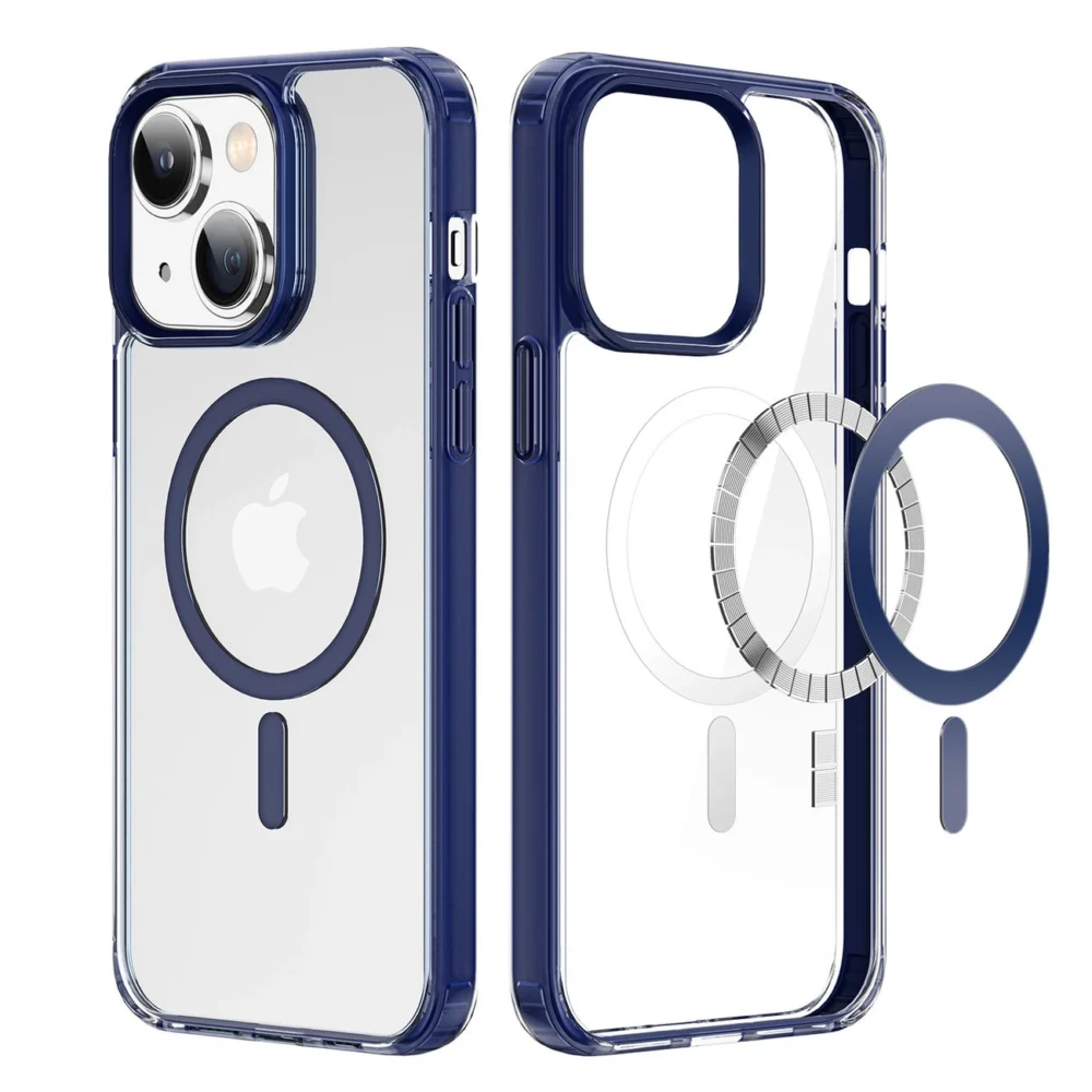 Dux Ducis Clin2 case for iPhone 14 Plus magnetic MagSafe cover blueeng