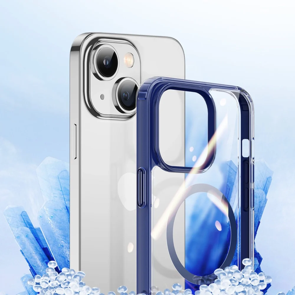 Dux Ducis Clin2 case for iPhone 14 Plus magnetic MagSafe cover blueeng