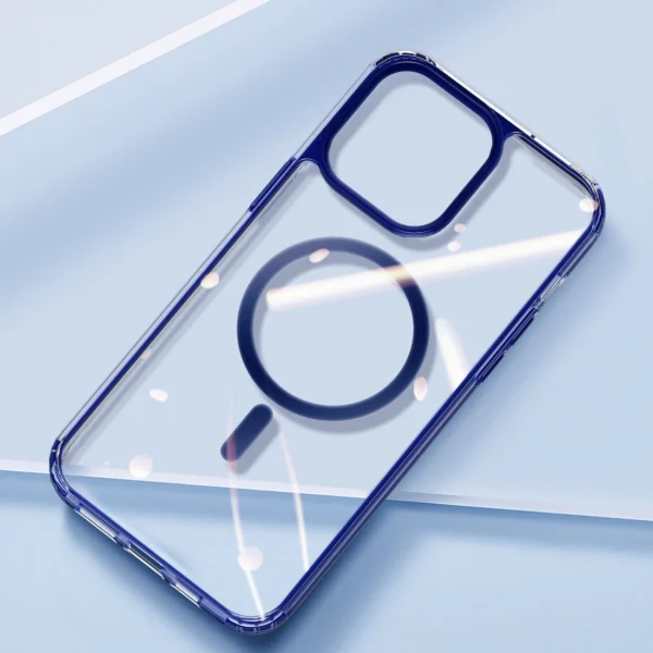Dux Ducis Clin2 case for iPhone 14 Plus magnetic MagSafe cover blueeng