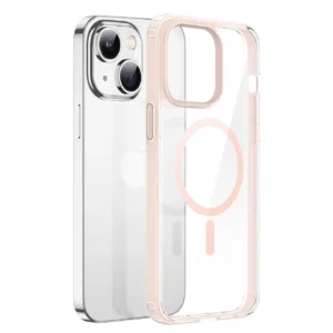 Dux Ducis Clin2 case for iPhone 14 Plus magnetic MagSafe cover pinkeng