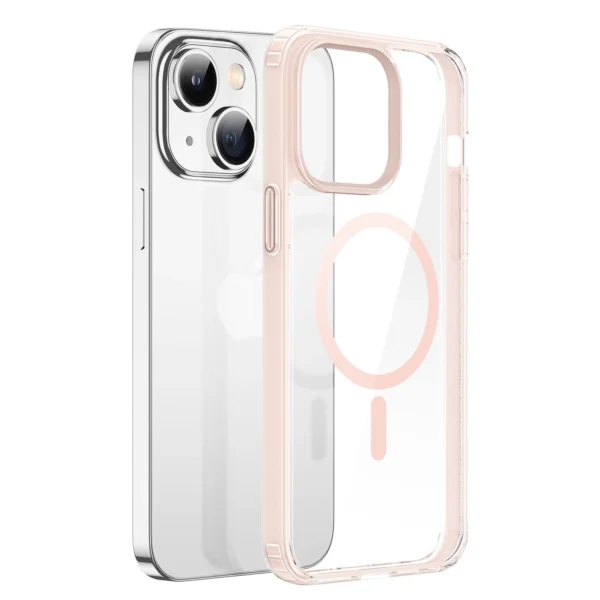 Dux Ducis Clin2 case for iPhone 14 Plus magnetic MagSafe cover pinkeng