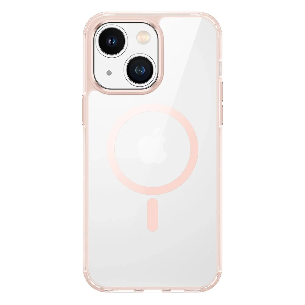 Dux Ducis Clin2 case for iPhone 14 Plus magnetic MagSafe cover pinkeng