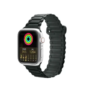 Dux Ducis Strap (Armor Version) strap Apple Watch Ultra, SE, 9, 8, 7, 6, 5, 4, 3, 2, 1 (49, 45, 44, 42 mm) silicone magnetic strap bracelet greeneng