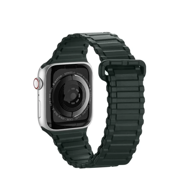Dux Ducis Strap (Armor Version) strap Apple Watch Ultra, SE, 9, 8, 7, 6, 5, 4, 3, 2, 1 (49, 45, 44, 42 mm) silicone magnetic strap bracelet greeneng