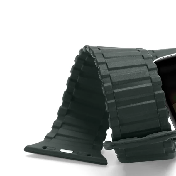 Dux Ducis Strap (Armor Version) strap Apple Watch Ultra, SE, 9, 8, 7, 6, 5, 4, 3, 2, 1 (49, 45, 44, 42 mm) silicone magnetic strap bracelet greeneng