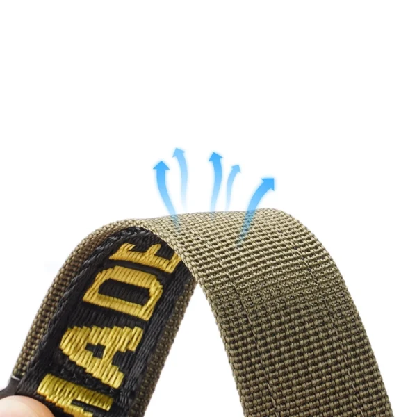 Dux Ducis Strap (Outdoor Version) Apple Watch Ultra strap, SE, 9, 8, 7, 6, 5, 4, 3, 2, 1 (49, 45, 44, 42 mm) nylon strap yellow braceleteng
