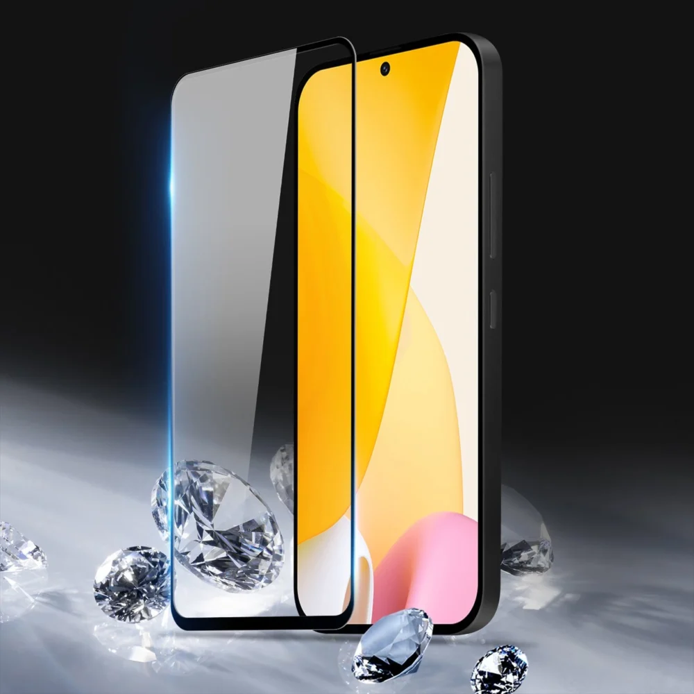 Dux Ducis 9D Tempered Glass Tempered Glass for Xiaomi 12 Lite 9H with Black Frameeng