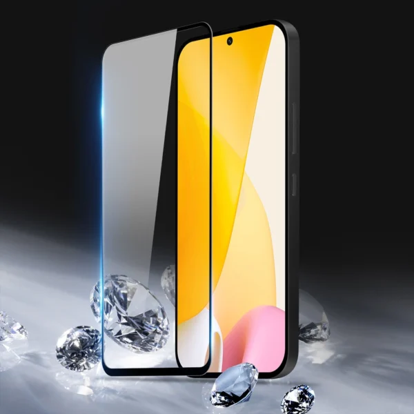 Dux Ducis 9D Tempered Glass Tempered Glass for Xiaomi 12 Lite 9H with Black Frameeng