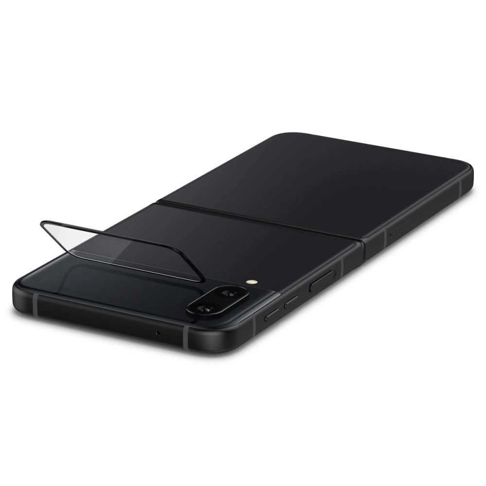 Spigen Glas.tR EZ Fit FC Tempered Glass with Hinge Film for Samsung Galaxy Z Flip 4 - Black 2 pcs.eng