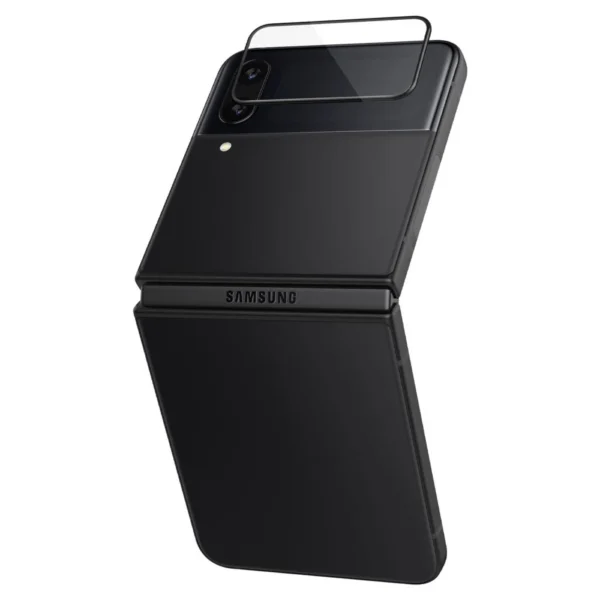 Spigen Glas.tR EZ Fit FC Tempered Glass with Hinge Film for Samsung Galaxy Z Flip 4 - Black 2 pcs.eng