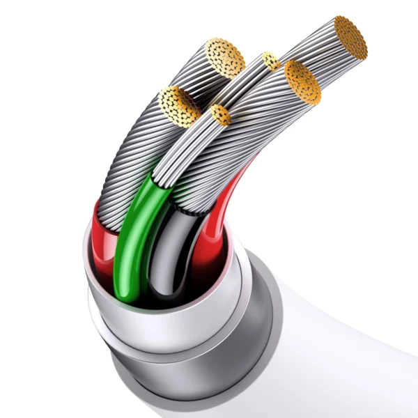 Baseus Superior Series SUPERVOOC USB-A to USB-C 65W 1m cable whiteeng