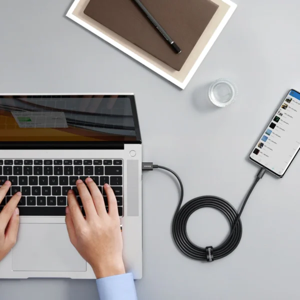 Baseus Superior Series SUPERVOOC USB-A to USB-C cable 65W 2m blackeng