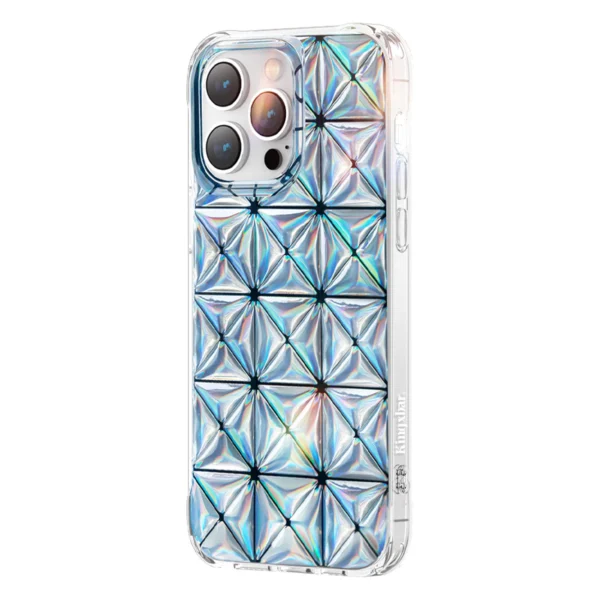 Kingxbar Miya Series case for iPhone 14 cover back cover laser coloreng
