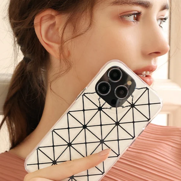 Kingxbar Miya Series case for iPhone 14 cover back cover laser coloreng