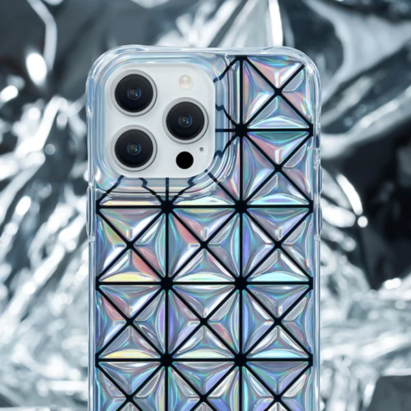 Kingxbar Miya Series case for iPhone 14 cover back cover laser coloreng
