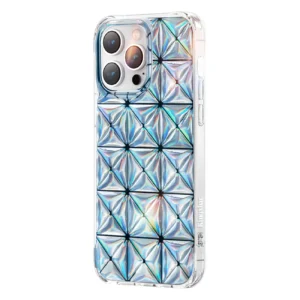 Kingxbar Miya Series case for iPhone 14 Pro cover back cover laser coloreng