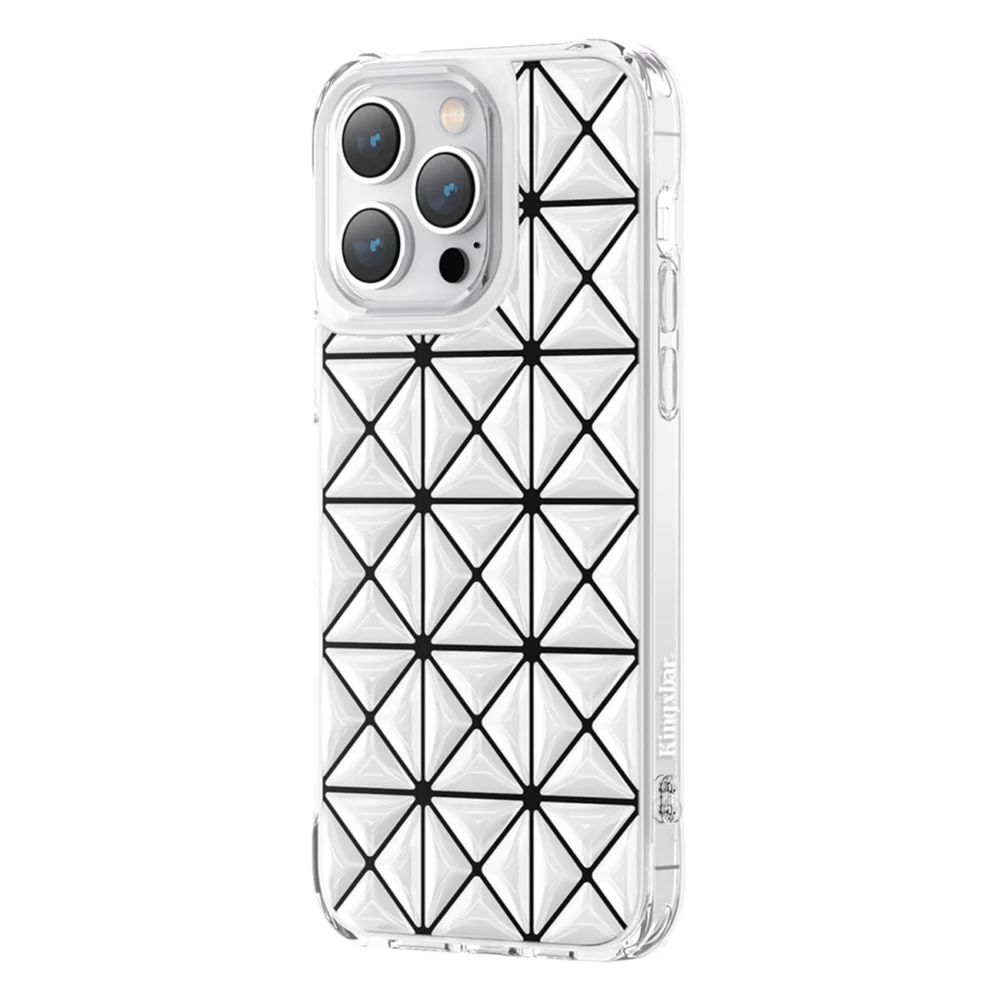 Kingxbar Miya Series case for iPhone 14 Plus back cover whiteeng