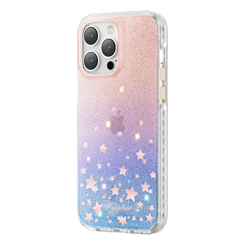 Kingxbar Heart Star Series case for iPhone 14 Pro Max case with zodiac starseng