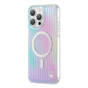 Kingxbar PQY Go Out Series magnetic case for iPhone 14 Plus MagSafe laser coloreng