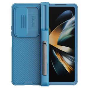 Nillkin CamShield Pro Case (suit) case for Samsung Galaxy Z Fold 4 cover with camera cover stand blueeng