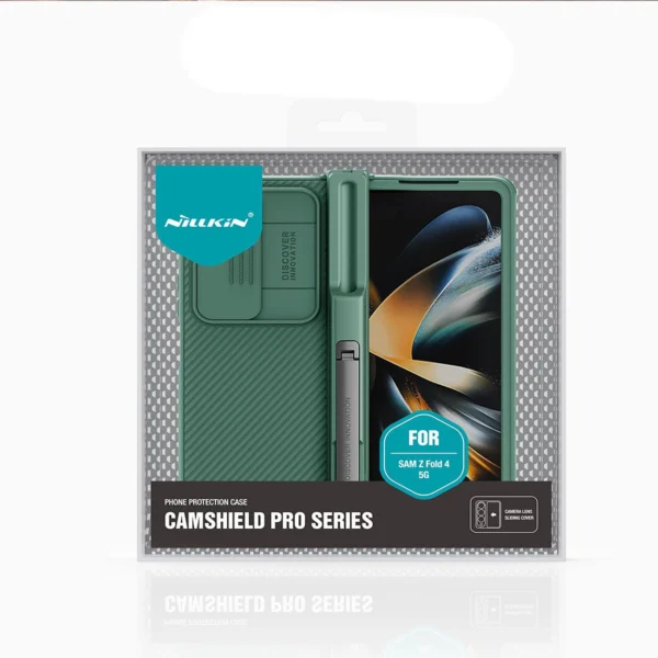 Nillkin CamShield Pro Case (suit) case for Samsung Galaxy Z Fold 4 cover with camera cover stand blueeng