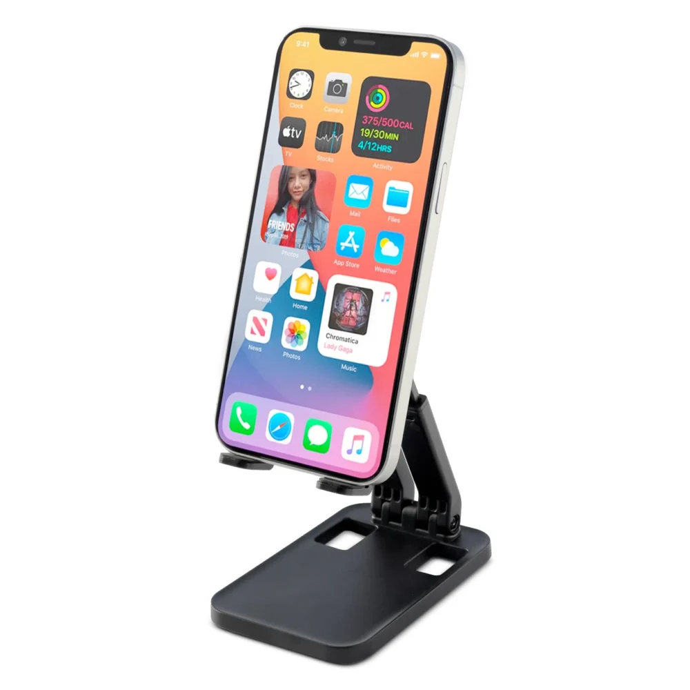 Foldable phone stand for tablet (K15) - blackeng