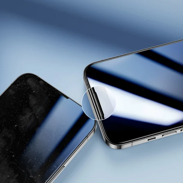 Joyroom Knight 2,5D TG Tempered Glass for iPhone 14 Plus Full Screen with Frame Transparent (JR-H03)eng