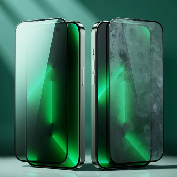 Joyroom Knight Green Glass for iPhone 14 with Full Screen Anti Blue Light Filter (JR-G01)eng