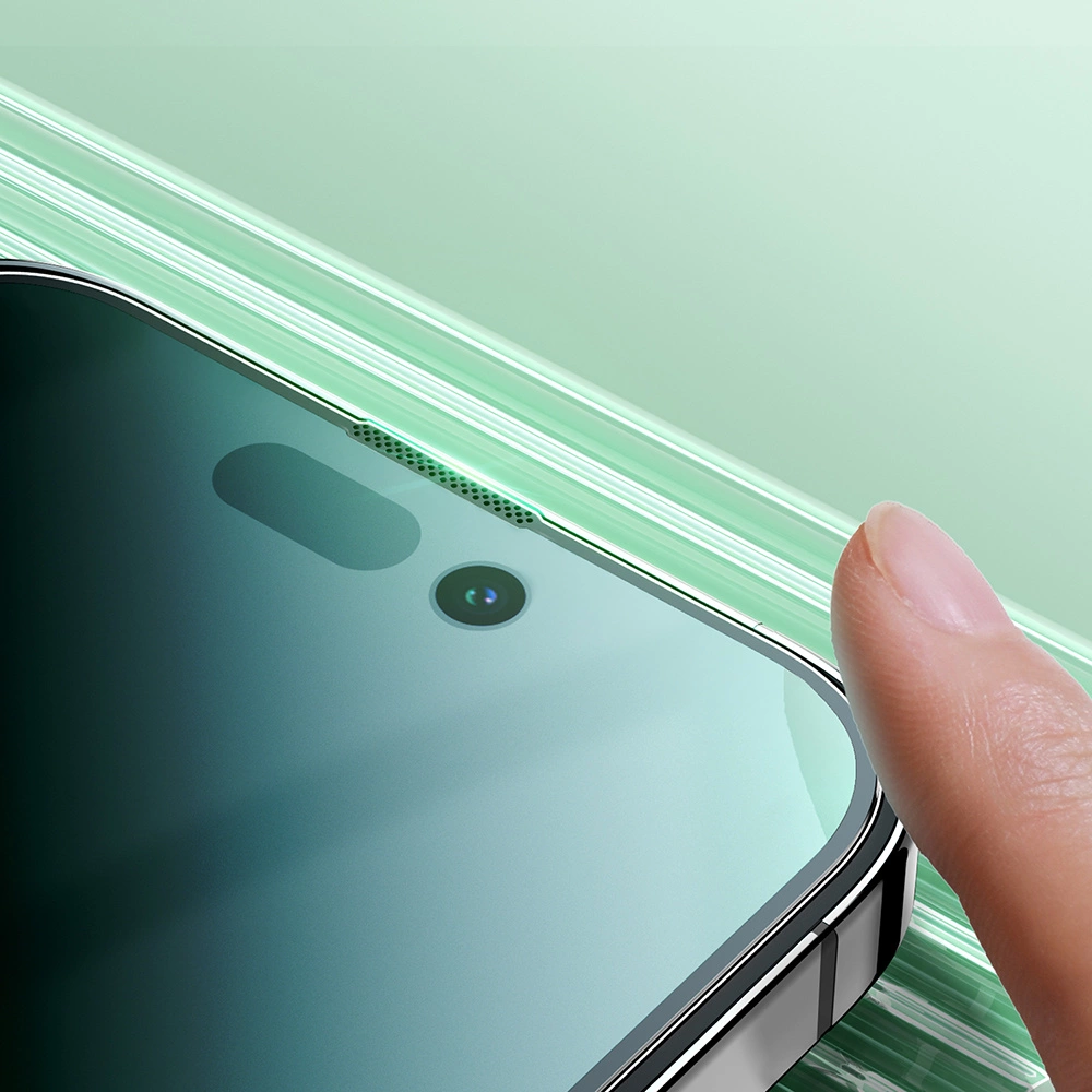 Joyroom Knight Green Glass for iPhone 14 Pro with Full Screen Anti Blue Light Filter (JR-G02)eng