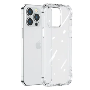 Joyroom Defender Series Case Cover for iPhone 14 Plus Armored Hook Cover Stand Clear (JR-14H3)eng
