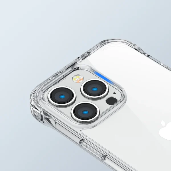 Joyroom Defender Series Case Cover for iPhone 14 Pro Max Armored Hook Cover Stand Clear (JR-14H4)eng