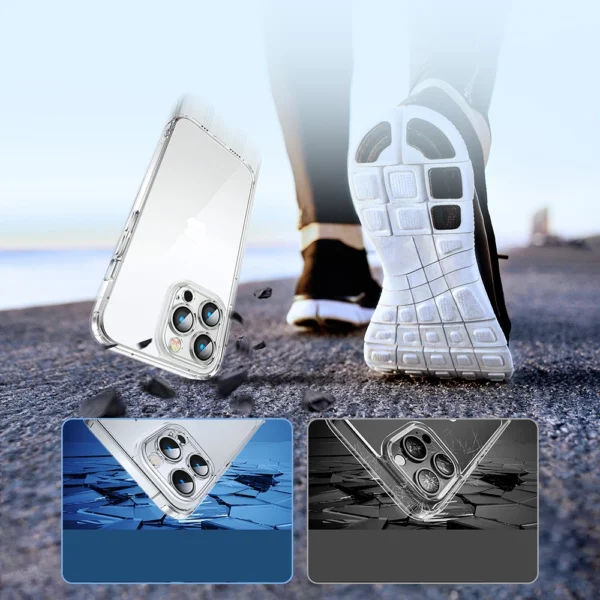 Joyroom 14D Case Case for iPhone 14 Plus Durable Cover Housing Clear (JR-14D3)eng