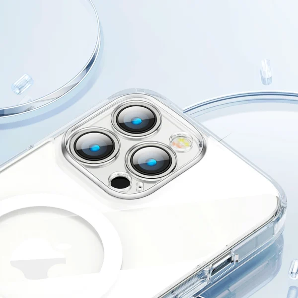 Joyroom 14D Magnetic Case Magnetic Case for iPhone 14 Pro Compatible with MagSafe transparent (JR-14D6)eng