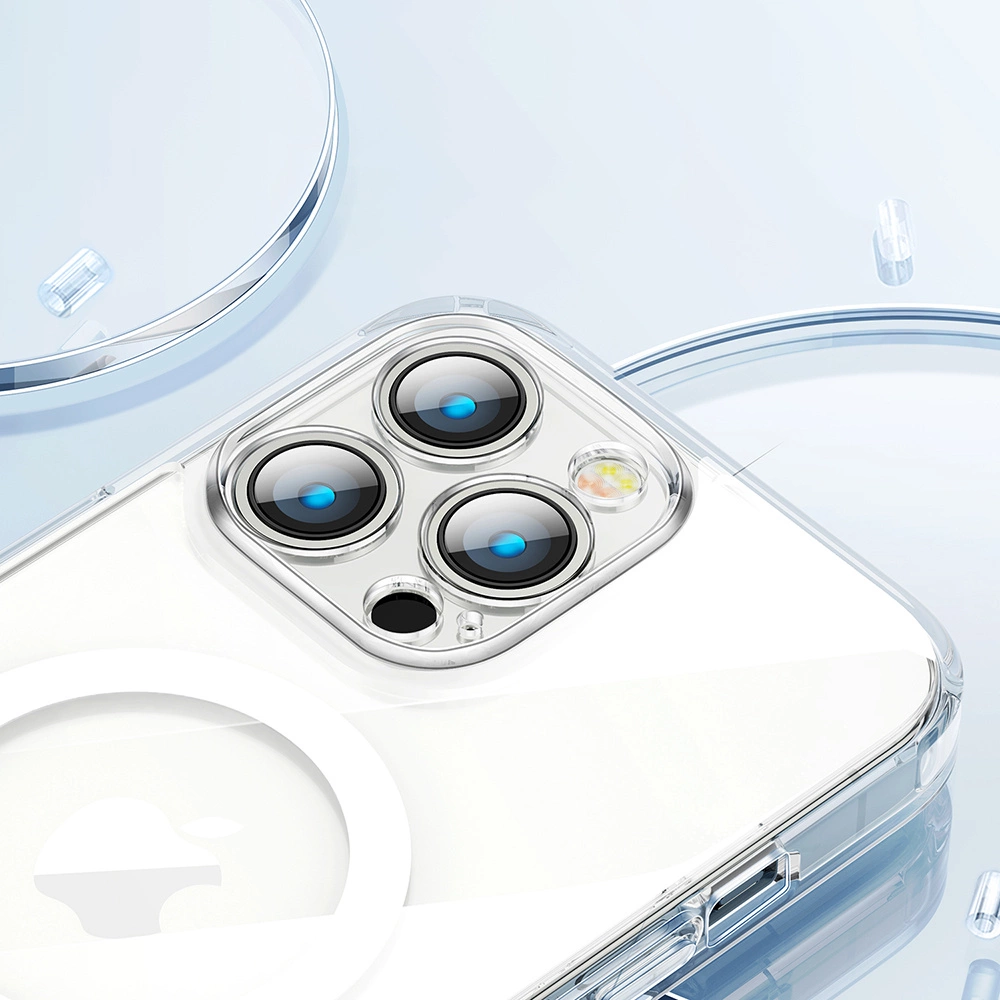 Joyroom 14D Magnetic Case Magnetic Case for iPhone 14 Pro Compatible with MagSafe transparent (JR-14D6)eng